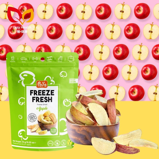 蘋果脆脆凍乾-無糖天然-土耳其製造-Pol‘s 15g